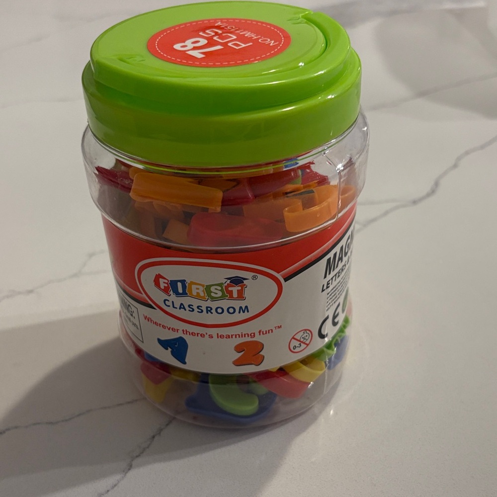 Magnetic Letters Set - Multicolor